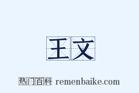王文是什么意思的图片